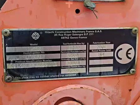 Kolové nakladače 2006 Hitachi ZW220 (7)