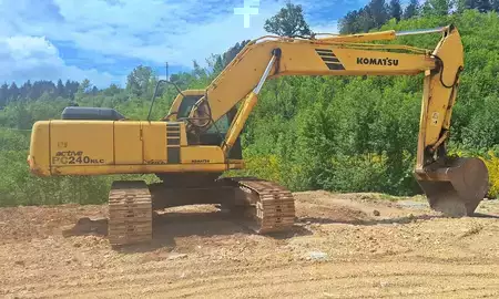 Bæltegraver 1999 Komatsu PC240NLC-6K (2)