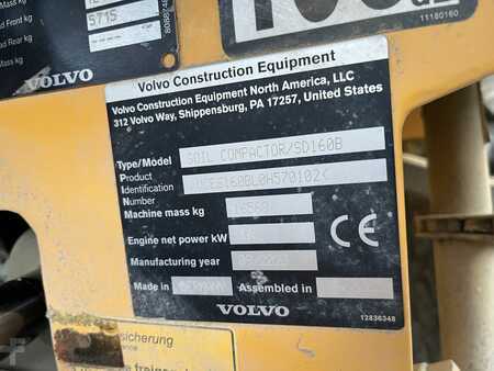 Enkelt tromlekomprimator 2023 Volvo SD160B (1)