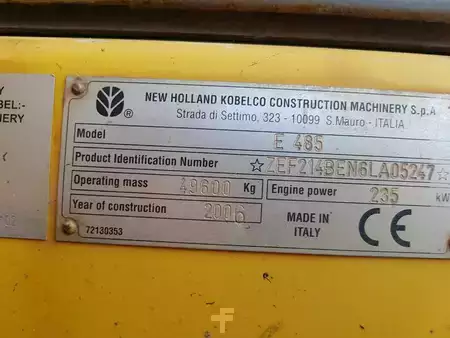 Escavatori cingolati 2006 New Holland Construction E485 (7)