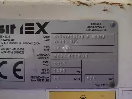 Trench cutters 2005 SIMEX RW500 (5)