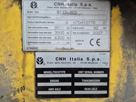 Starrer Baggerlader 2007 New Holland Construction LB115B (13)