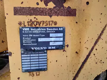 Carregadeira de rodas 1988 Volvo L120 (13)