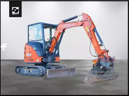 Minibagry 2017 Hitachi ZX 33U-5A CLR Kurzheck KLIMA Minibagger (1)
