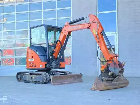 Minibagry 2017 Hitachi ZX 33U-5A CLR Kurzheck KLIMA Minibagger (3)