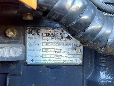 Minikaivinkoneet 2014 Hitachi ZX38U-5A CLR Kurheck KLIMAANLAGE MS03 (16)