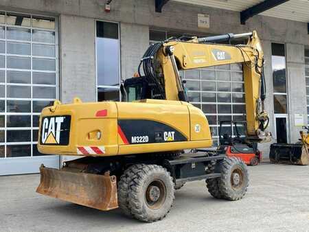 Mobilní bagry 2012 Caterpillar M322D Mobilbagger OilQuick OQ70/55 TOP (7)