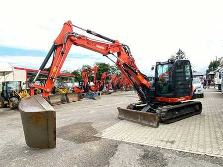 Koparki gąsienicowe 2020 Kubota KX080-4 @2 2PGL Verstell-Ausleger POWER-TILT HS08 (2)