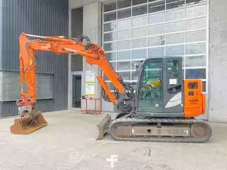 Koparki gąsienicowe 2018 Hitachi ZX 85USB-5A Verstell-Ausleger KLIMA Kamera MS08 (7)
