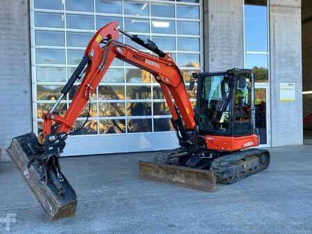 Minibagger 2021 Kubota KX060 KGLS2F KLIMA Luftsitz MS03 Löffel (4)