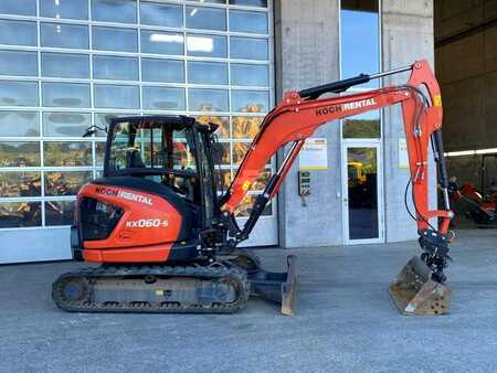 Minibagger 2021 Kubota KX060 KGLS2F KLIMA Luftsitz MS03 Löffel (5)