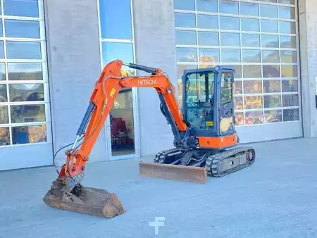 Minigrävare 2016 Hitachi ZX 38U-5A CLR Kurzheck KLIMA Minibagger (7)