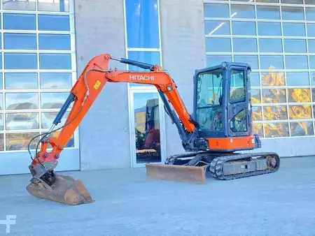 Minigrävare 2016 Hitachi ZX 38U-5A CLR Kurzheck KLIMA Minibagger (8)