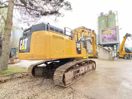 Bæltegraver 2016 Caterpillar 352FL Mono-Boom OilQuick OQ90 Hammerleitung (11)