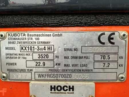 Kubota KX101-3@4 GL High-Spec MS03 wie KX037, U36