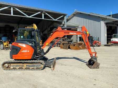 Minibagger 2021 Kubota U56-5 KGLS2 KLIMA HS03 wie KX060-5 (6)