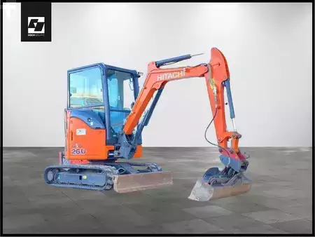Minibagry 2017 Hitachi ZX 26U-5A CR Kurzheck Minibagger 2.7 Tonnen (1)
