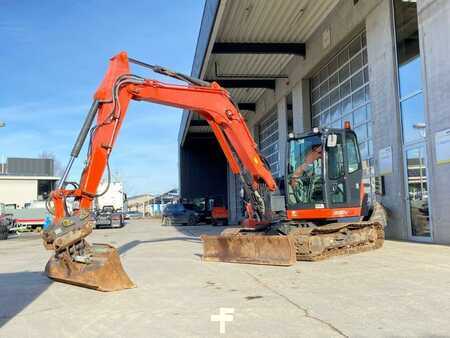 Beltegraver 2014 Kubota KX080-4 GL Stahlketten OilQuick OQ60-5 (4)