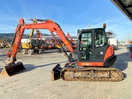 Beltegraver 2014 Kubota KX080-4 GL Stahlketten OilQuick OQ60-5 (5)