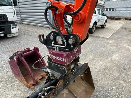 Mini-koparki 2021 Kubota U56-5 KGLS2 KLIMA Holp ROTOTOP +2 Löffel (12)