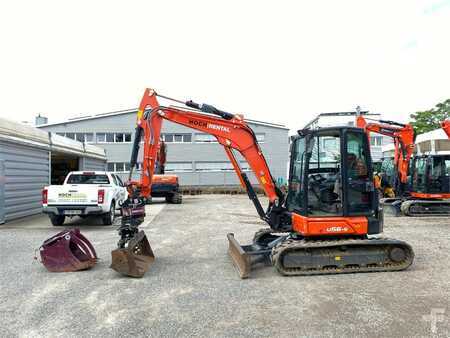 Mini-koparki 2021 Kubota U56-5 KGLS2 KLIMA Holp ROTOTOP +2 Löffel (4)