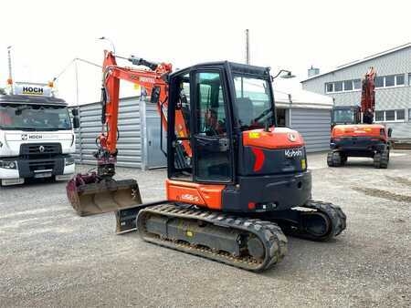 Mini-koparki 2021 Kubota U56-5 KGLS2 KLIMA Holp ROTOTOP +2 Löffel (5)