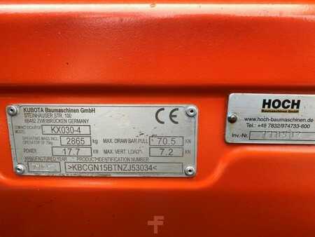 Minigraver 2022 Kubota KX030-4 GL High-Spec Kabine MS03 wie KX027 U27 (11)