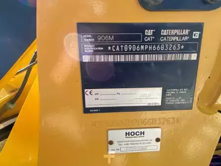 Radlader 2018 Caterpillar 906M Radlader Schaufel + Gabel EPA-Sticker (20)