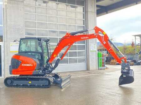 Mini excavators 2025 Kubota KX060-5 KGLS2F Power-Tilt KLIMA Kamera wie U56 (3)
