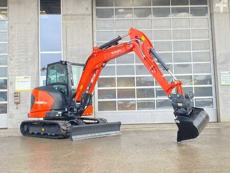 Mini excavators 2025 Kubota KX060-5 KGLS2F Power-Tilt KLIMA Kamera wie U56 (5)