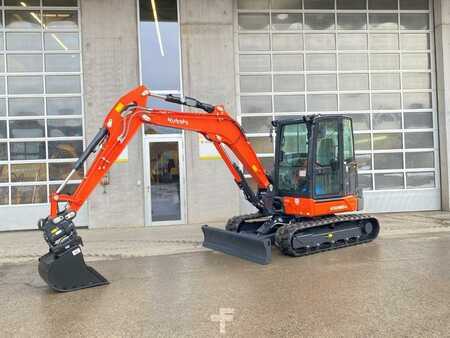 Mini excavators 2025 Kubota KX060-5 KGLS2F Power-Tilt KLIMA Kamera wie U56 (6)