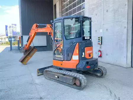 Minigrävare 2015 Hitachi ZX38U-5A CLR Kurzheck KLIMAANLAGE MS03 (8)
