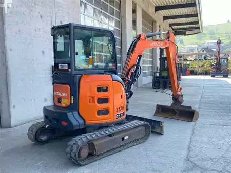 Minigrävare 2015 Hitachi ZX38U-5A CLR Kurzheck KLIMAANLAGE MS03 (9)