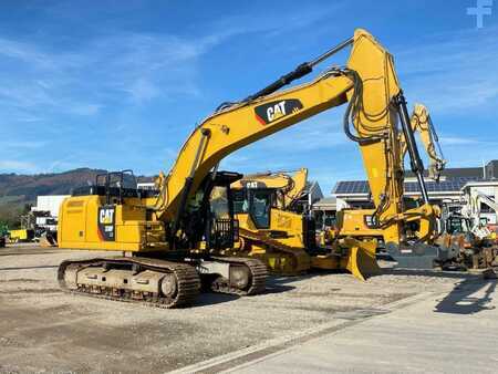 Korečková rýpadla 2018 Caterpillar 330FLN Mono-Ausleger OilQuick OQ80 Abbruchgitter (4)