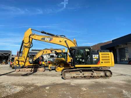 Korečková rýpadla 2018 Caterpillar 330FLN Mono-Ausleger OilQuick OQ80 Abbruchgitter (6)