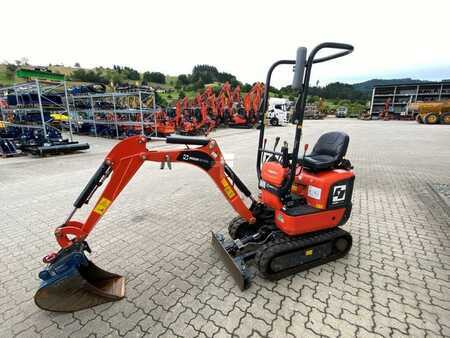 Minigraver 2023 Kubota K008-5 VHG Verstell-Fahrwerk Micro Bagger U10 (2)