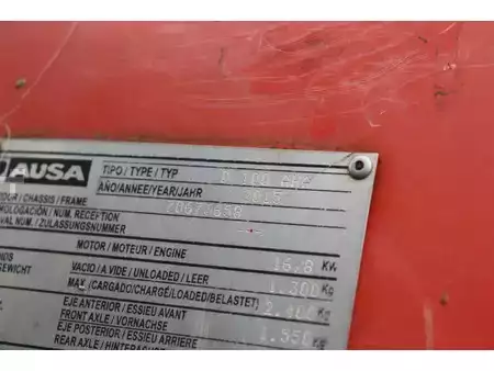 Dúmpers de cadenas 2015 Ausa D 100 AHA (27)