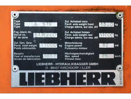 Liebherr A316