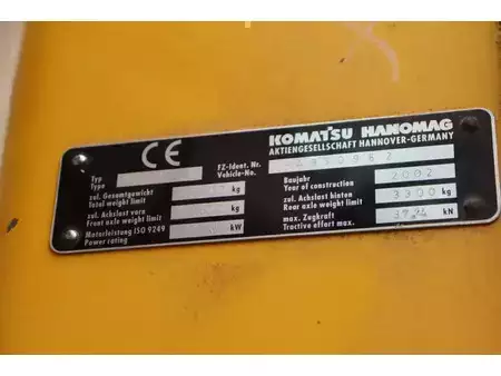 Pyöräkuormaajat 2002 Komatsu WA 75-3 (32)