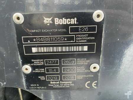 Mini-koparki 2018 Bobcat E26 (17)