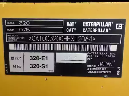 Bæltegraver 2019 Caterpillar 320-07B (5)