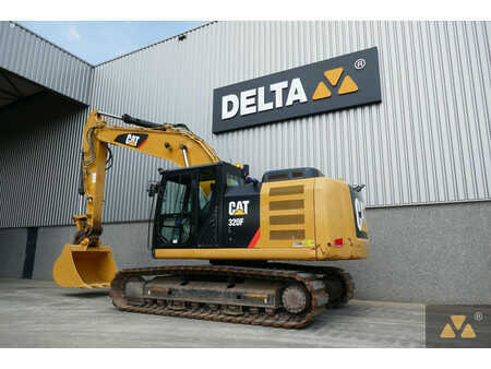 Lánctalpas kotrógép 2017 Caterpillar 320FL (4)