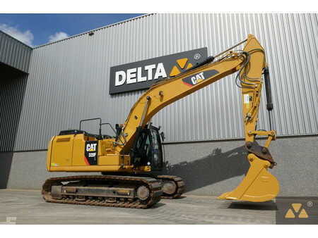 Lánctalpas kotrógép 2017 Caterpillar 320FL (8)