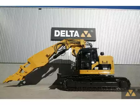 Lánctalpas kotrógép 2013 Caterpillar 328D LCR Tunnelling excavator (1)