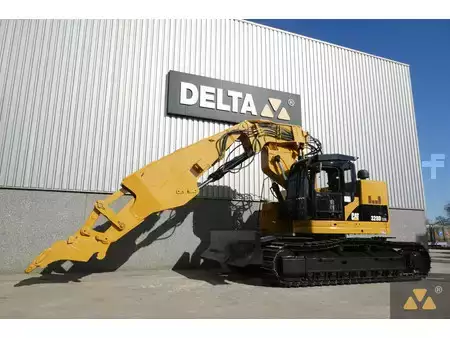 Lánctalpas kotrógép 2013 Caterpillar 328D LCR Tunnelling excavator (10)