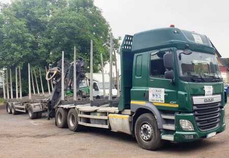 DAF CF510 FAT +HIAB Loglift 135 ZT94 +Umikov PP3