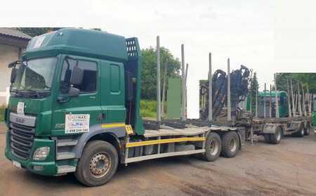 DAF CF510 FAT +HIAB Loglift 135 ZT94 +Umikov PP3