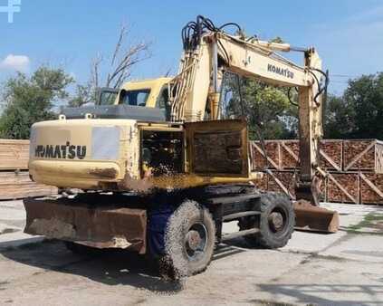Kerekes kotrógép 1999 Komatsu PW 170 (3)