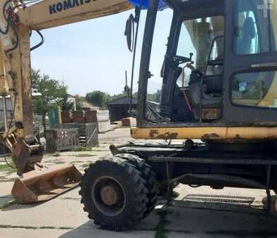 Kerekes kotrógép 1999 Komatsu PW 170 (4)