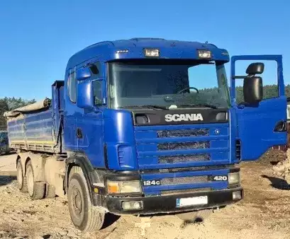 Pozostałe 2003 Scania P124.420 +Schwarzmueller (3)